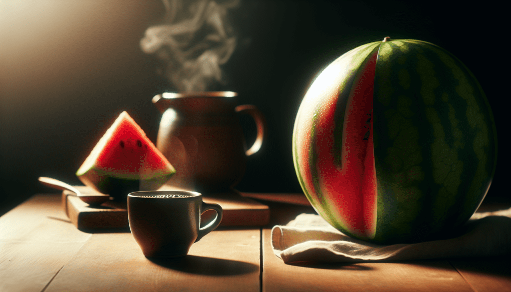 Melancia com caf&eacute; faz mal?
